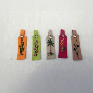 Porte clés Bakya Broderie main