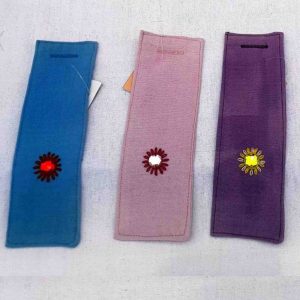Attaches serviettes brodés perles