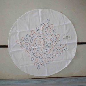 Kolam bicolore
