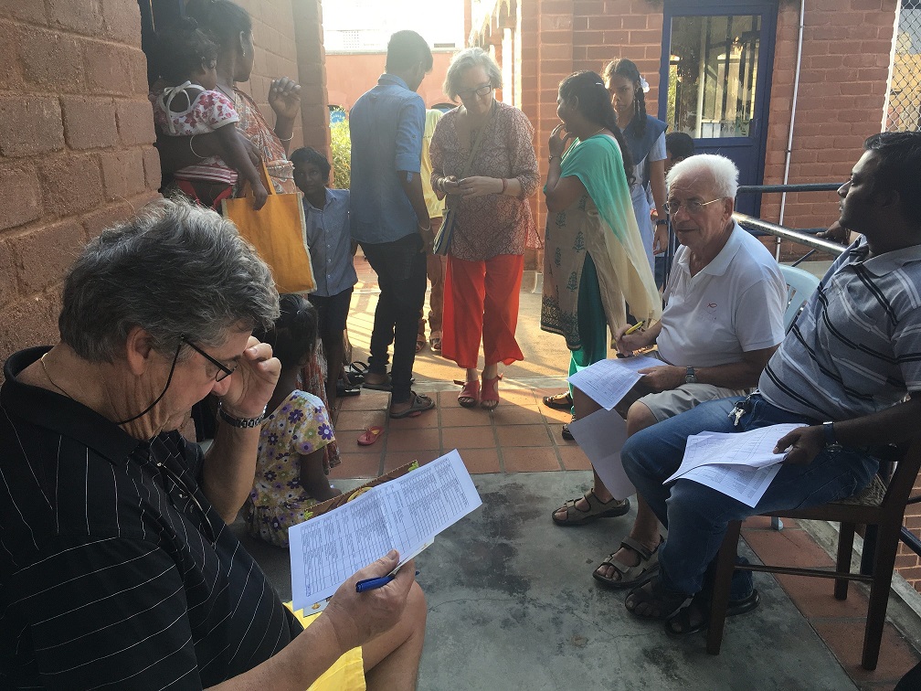 Les bénévoles au Volontariat de Pondichéry